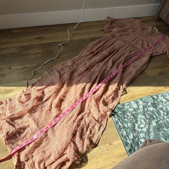 Honey Punch Lace Maxi Dress - Picture 9 of 13